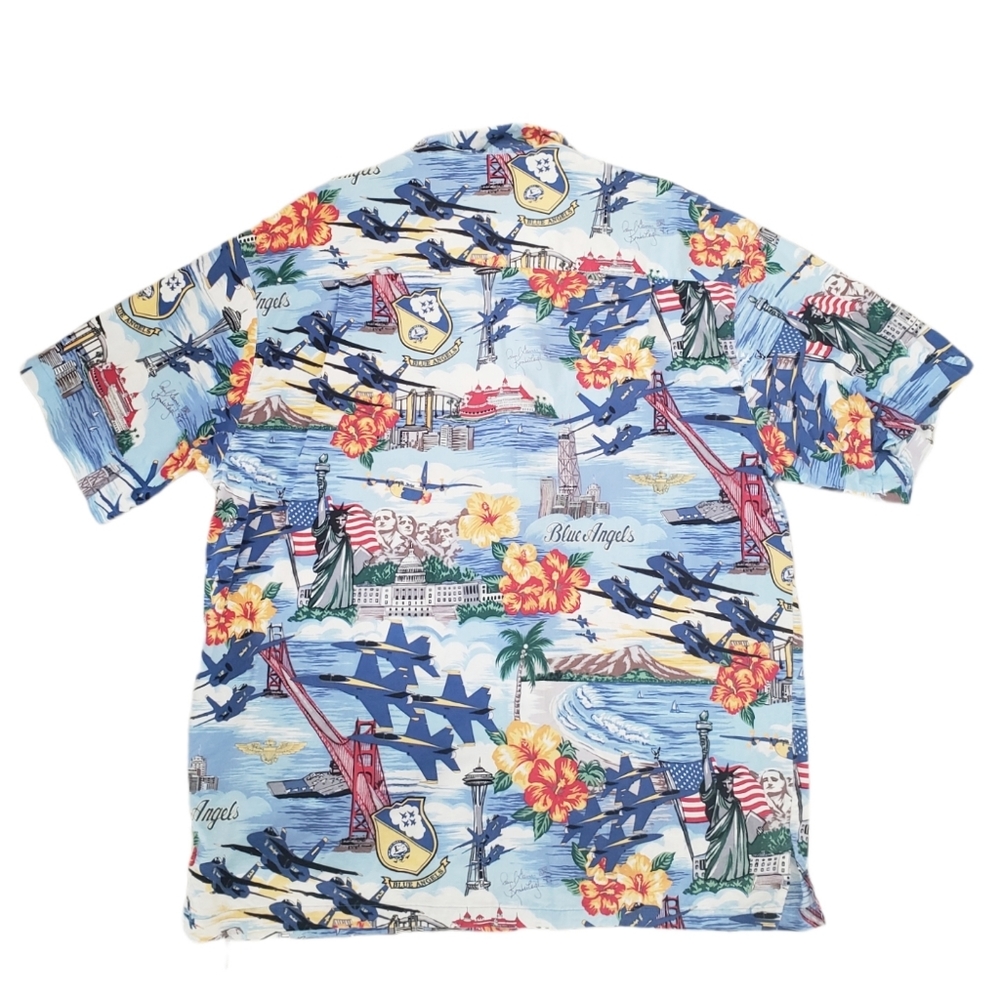 ‼️SOLD‼️ US Navy Art By Gavin Blue Angels Hawaiian - Picture 16 of 16